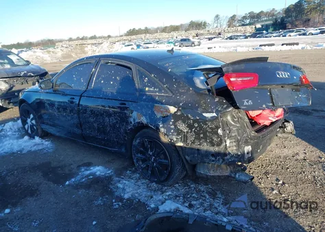 2014 Audi A6 2.0T Premium z USA, uszkodzony, nr VIN WAUGFAFC2EN066481